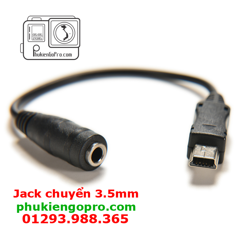 Cổng Chuyển GoPro Mic Adapter 3