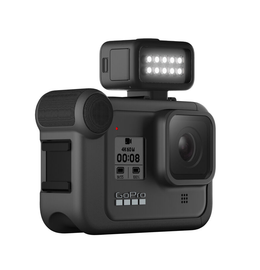 Đèn Led Light Mod Cho Máy Quay Gopro 11 10 9 8 Black Chính Hãng.